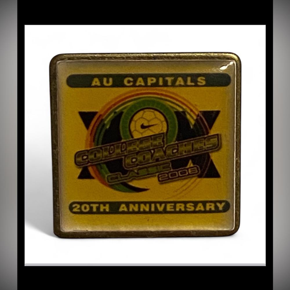 AU Capitals 20th Anniversary College Coache Classic 2006 Pin #7614